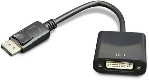 Monitoare - Adaptor video Gembird A-DPM-DVIF-002, DisplayPort tată la DVI-I (24+5) mamă, Negru