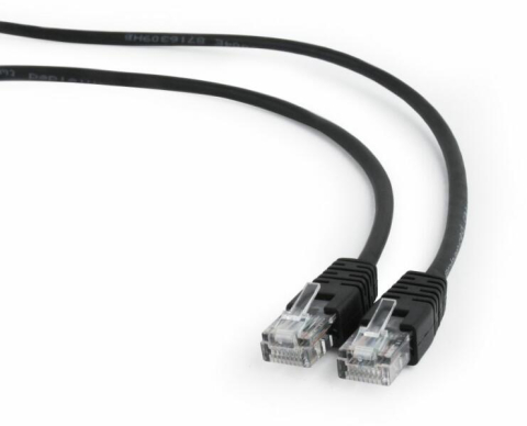 Retelistica - Cablu de retea GEMBIRD UTP Cat5e Patch Cord, 10m, Negru