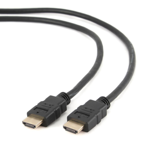 Periferice PC - Cablu video Gembird HDMI v2.0, High Speed cu Ethernet, 1.8m, Negru (CC-HDMI4L-6)