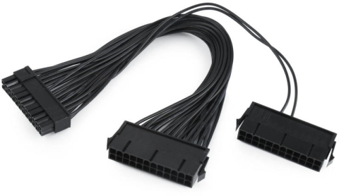 Periferice PC - Cablu alimentare intern PC Gembird CC-PSU24-01 24 pini 0.3m