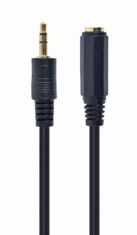Cabluri & Adaptoare - Cablu prelungitor audio Gembird CCA-421S-5M Jack 3.5mm 5m
