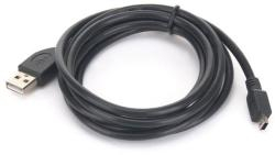 Cabluri & Adaptoare - Cablu de date și încărcare Gembird USB 2.0, USB-A la Mini USB (5 pini), 1.8m, Negru (CCP-USB2-AM5P-6)
