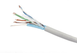 Cabluri retea - Cablu de retea GEMBIRD FTP Cat. 5e, Flexibil, CCA, 100m, Gri