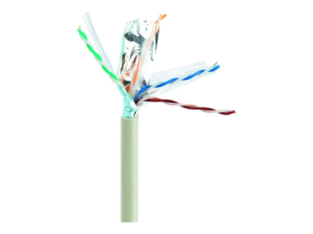 Retelistica wip - GEMBIRD FPC-6004-SOL/100 Gembird FTP foil shielded solid cable cat. 6 CCA 100m gray