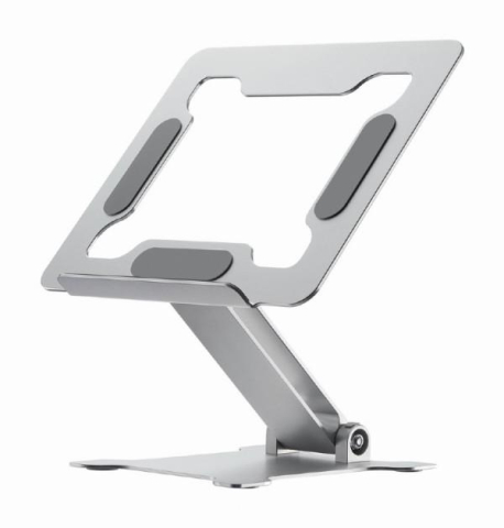 Accesorii laptop - Suport reglabil pentru laptop Gembird argintiu