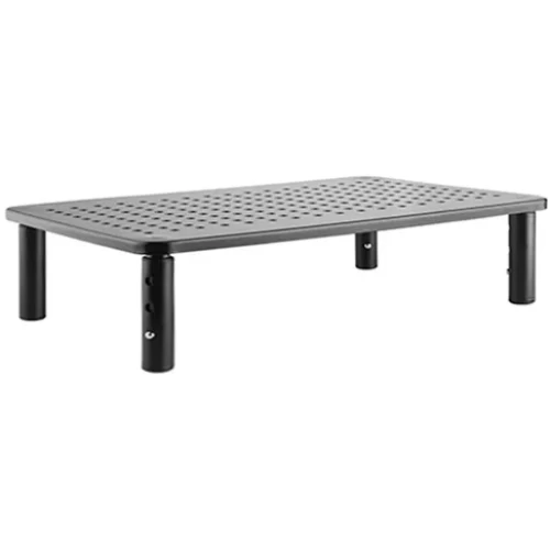 Monitoare - Suport reglabil pentru monitor Gembird MS-TABLE-01, Formă dreptunghiulară, Negru (MS-TABLE-01)