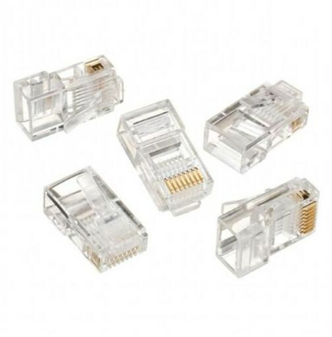 Conectori & mufe retea - Mufa RJ45 GEMBIRD neecranata (UTP) - Set 50 buc.