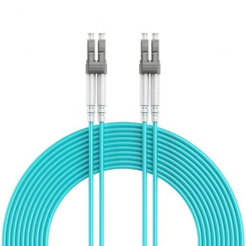 Cabluri retea - Cablu Fibra Optica GEMBIRD, Multimode Duplex, OM4, 50/125, LC/LC, 7.5m