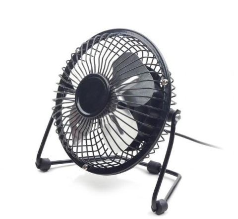 Periferice PC - Ventilator de birou Gembird NF-03, USB, 4 inch, Negru