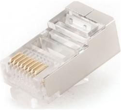 Conectori & mufe retea - Set 10 Mufe modulare ecranate Gembird PLUG5SP/10 RJ45 Cat5e