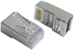 Conectori & mufe retea - Set 50 Mufe modulare ecranate Gembird PLUG5SP/50 RJ45 Cat5e