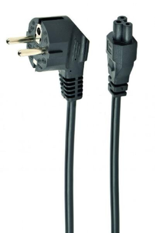 Cabluri de alimentare & prelungitoare - Cablu Alimentare GEMBIRD, Conector C5 (Mickey Mouse), 0.5m, Certificat VDE