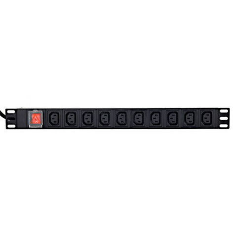PDU - GEMBIRD PDU (Power Distribution Unit), 10 Sockets C13, 1U, 16A