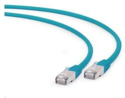 Cabluri retea - Cablu retea Gembird Cat6A SFTP LSZH 0.5m Verde (PP6A-LSZHCU-G-0.5M)