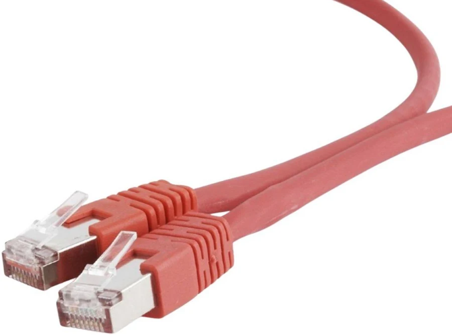 Cabluri retea - Cablu de rețea GEMBIRD S/FTP Cat. 6A, LSZH, 5m, Roșu