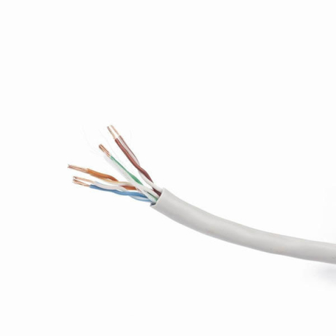 Cabluri retea - Cablu Retea GEMBIRD UPC-5004E-L, Cat. 5e, UTP, AWG 24, CCA, Multifilar (Stranded), 305m, Gri