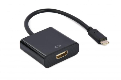 Periferice PC - Adaptor video Gembird A-CM-HDMIF-03 USB-C la HDMI 4K 15cm