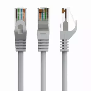 Cabluri retea - Cablu de retea GEMBIRD UTP Cat6 Patch Cord, 1m, Cupru, Gri