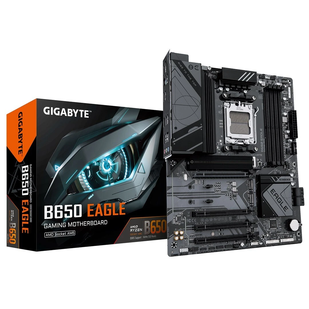 Componente - Placa de baza GIGABYTE B650 EAGLE, Socket AM5