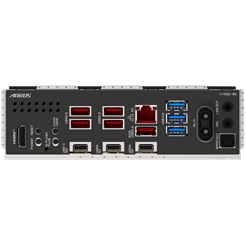 GIGABYTE Mainboard Desktop X870E AORUS ELITE X3D (AM5,4 x DDR5,2 x USB4 TypeC, 2xHDMI, 5GLAN,Wi-Fi 7, BT5.4, 1xPCIe x16,4xM.2,4xSATA6) ATX [4]