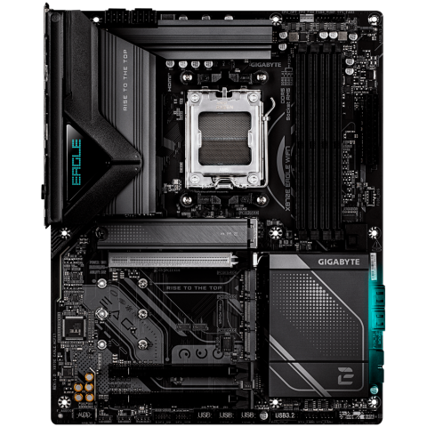 Placi de baza - GIGABYTE Mainboard Desktop X870E EAGLE WIFI7 (AM5,4 x DDR5, 2 x USB4 TypeC, 1xHDMI, 5GLAN, 1 x PCIe x16, 4 x M.2,4xSATA6, Wi-Fi 7, BT5.4) ATX