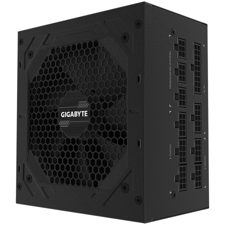 GIGABYTE P750GM Power Supply 750W, Modular, 80 PLUS Gold, Japanese capacitors, 120mm smart control fan, EU plug [1]