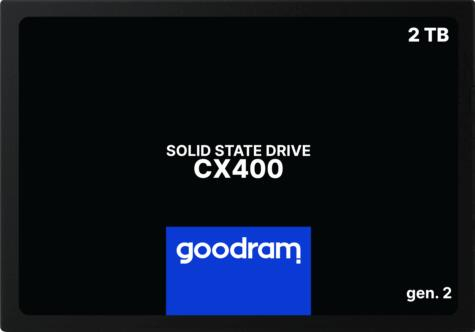 SSD Interne - SSD intern Goodram CX400 Gen.2, 2TB, SATA III, 2.5 inch (SSDPR-CX400-02T-G2)