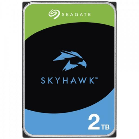 Componente - Hard Disk Surveillance Seagate SkyHawk 2TB, 3.5", SATA III 6Gb/s, 5400RPM, 256MB Cache, CMR, pentru DVR/NVR 24/7 – ST2000VX017