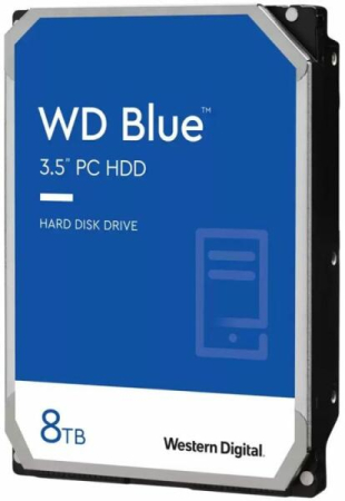 Hard disk-uri interne - Hard Disk WD Blue 8TB 3.5 inch SATA III 6Gb/s 256MB Cache