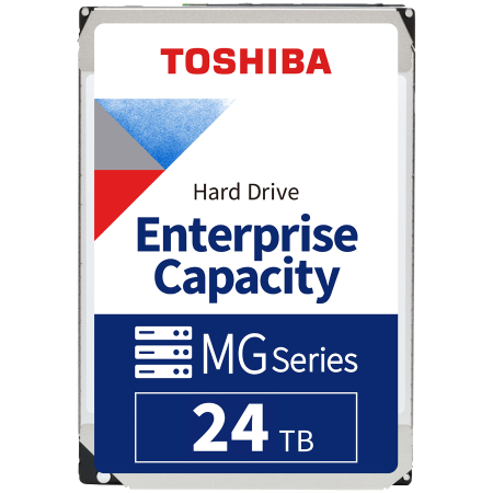 Hard disk uri - HDD Server TOSHIBA MG11 24TB MAMR 512e, 3.5'', 1024MB, 7200RPM, SATA, SKU: HDEB034GEA51F