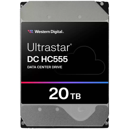 Hard disk uri - HDD Server WD Ultrastar DC HC555 20TB 512e SE, 3.5", 512MB, 7200RPM, SATA, SKU: 0B48724