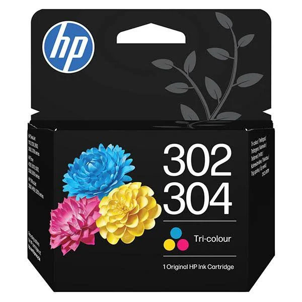 Cartuse inkjet si cerneala - Cartus de cerneala original color HP 302/304 (B7RT6AE#LS2) - HP INC.
