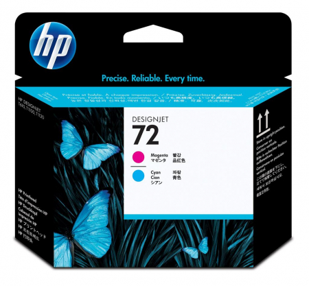 Cartuse Plottere - Cap de printare HP 72 Magenta&Cyan C9383A