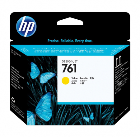 Cartus Cerneala - Cap de printare HP 761 Yellow CH645A