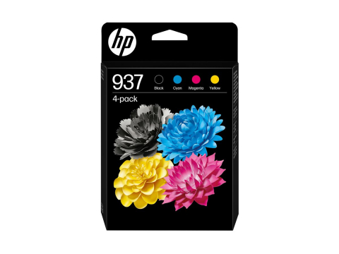 Cartuse inkjet - HP 937 CMYK Original Ink Cartridge 4-Pack