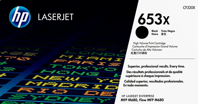 Cartus Toner - HP CF320X Cartus toner original No.653X negru, 21k