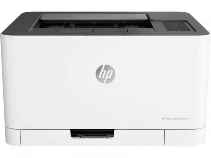 Imprimante laser - Imprimanta Laser Color HP 150nw, Rețea, Wi-Fi, A4, 18 ppm alb-negru / 4 ppm color