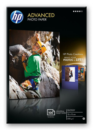 Hartie foto - HP Glossy Paper 250g10x15100sh