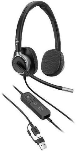 Periferice PC - Casti audio cu fir HP Poly Mission 625 Stereo USB (WW) - HP INC.