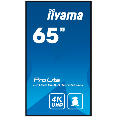 IIYAMA LFD LH6560UHS-B2AG 65 inch 4K UHD 500 cd 6.5ms Android 11 OS iiSignage 2 FailOver EShare [1]