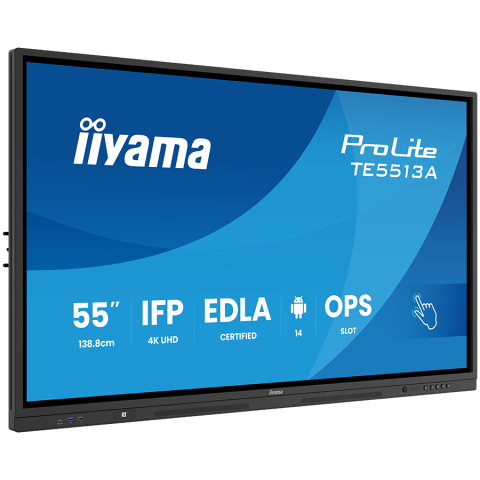 IIYAMA LFD TE5513A-B2AG 55" Google EDLA Certified IFP - Interactive display for seamless integration and collaboration in education and enterprise [2]