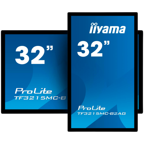 IIYAMA LFD TF3215MC-B2AG Open Frame PCAP 30-point Touch 31.5" VA 1920 x 1080 500 cd/m² 8ms projective capacitive Touch Through-Glass, Anti-glare coating 24/7 [1]