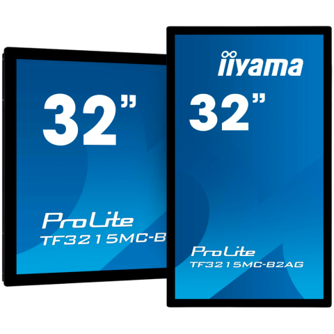 IIYAMA LFD TF3215MC-B2AG Open Frame PCAP 30-point Touch 31.5" VA 1920 x 1080 500 cd/m² 8ms projective capacitive Touch Through-Glass, Anti-glare coating 24/7 [2]