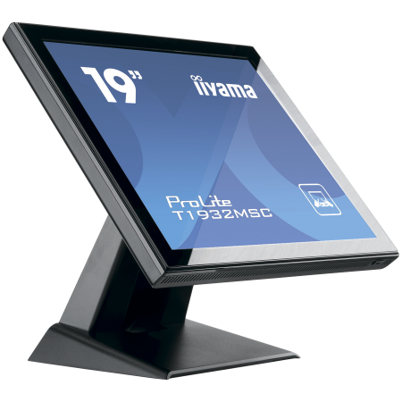 IIYAMA Monitor LED T1932MSC-B1S 19’’ 10pt IPS TOUCH 1280 x 1024 14ms 250 cd/m² projective capacitive IP54 VGA HDMI DP [3]