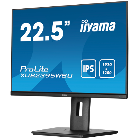 IIYAMA Monitor LED XUB2395WSU-B5 22.5" IPS 1920x1200 16:10 250cd 1000:1 4ms VGA HDMI DP USB Hub height, swivel, tilt, pivot (rotation both sides) [2]