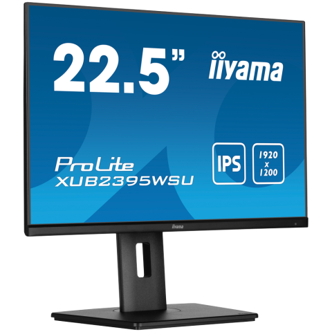 IIYAMA Monitor LED XUB2395WSU-B5 22.5" IPS 1920x1200 16:10 250cd 1000:1 4ms VGA HDMI DP USB Hub height, swivel, tilt, pivot (rotation both sides) [1]