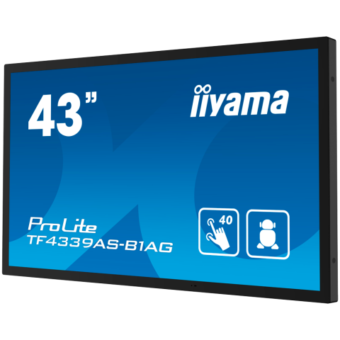 IIYAMA Prolite TF4339AS-B1AG Business Monitor - 108 cm (42.5"), 4K UHD (3840x2160), IPS LED, 60Hz, 8ms, 500 cd/m² [3]