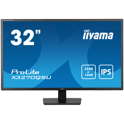 Monitoare\ Televizoare - IIYAMA Prolite X3270QSU-B1 Business Monitor - 80 cm (31.5''), WQHD (2560x1440), IPS LED, 100Hz, 3ms, 250 cd/m², matte / black