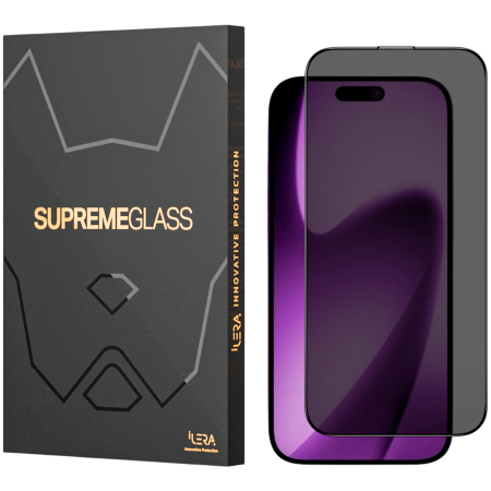 Conectori - iLera DeLuxe Incognito Glass for iPhone 17 Air