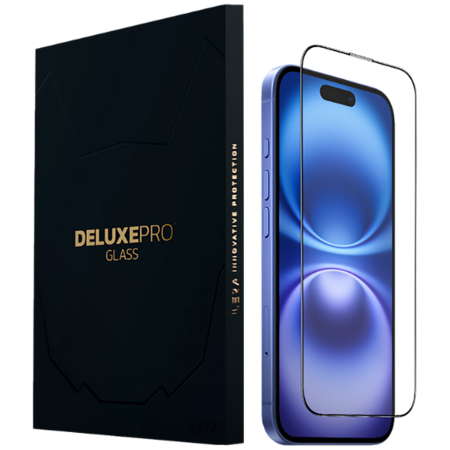 Conectori - iLera DeLuxe Original Glass for iPhone 16 Plus | 15 Plus